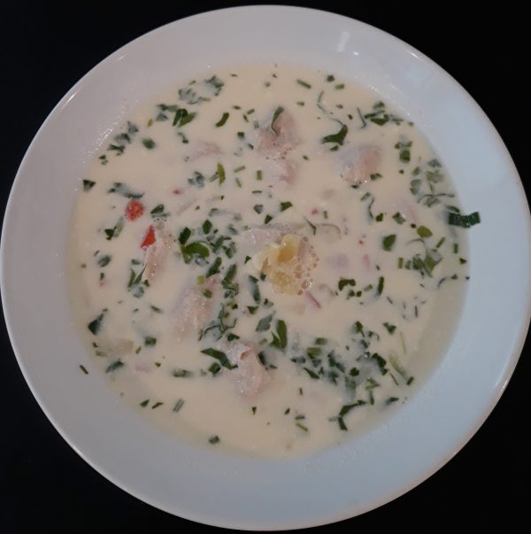 Ciorba de pui a la grec